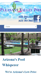 Mobile Screenshot of pleasantvalleypools.com